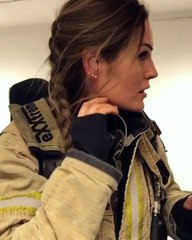On vous présente la plus belle femme pompier du monde