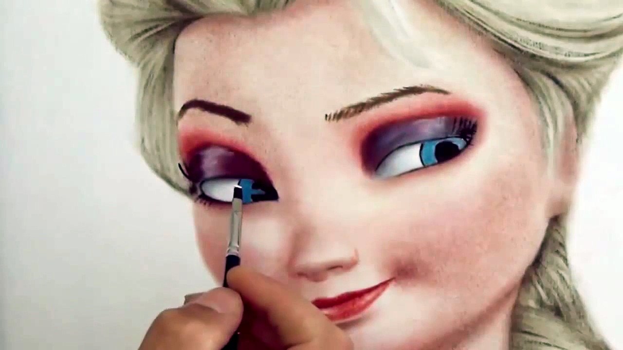 FROZEN - LINDO DESENHO ELSA E ANNA - PERFEITO DESENHO