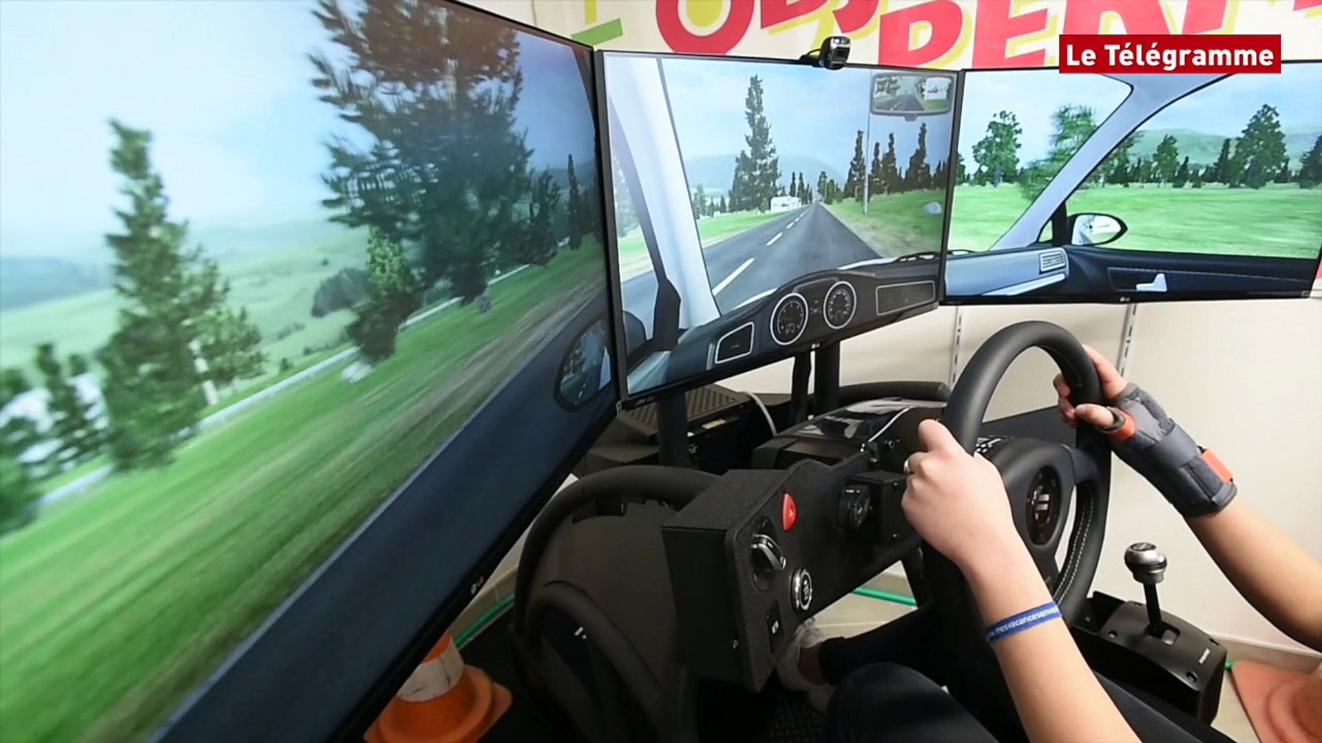 Un simulateur pour débuter l'apprentissage de la conduite 