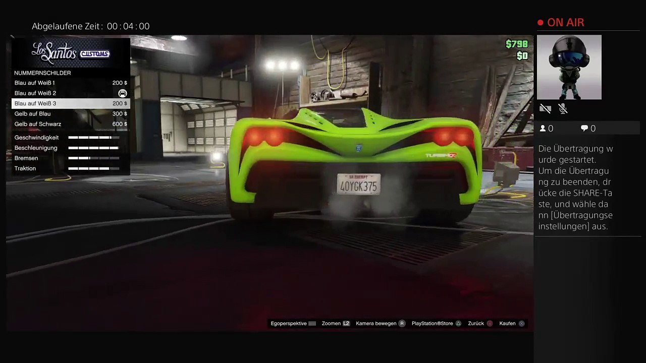 Ps4-live-Übertragung von fafuyu