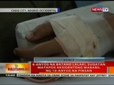 6-anyos na batang lalaki, sugatan matapos aksidenteng mabaril ng 10-anyos na pinsan
