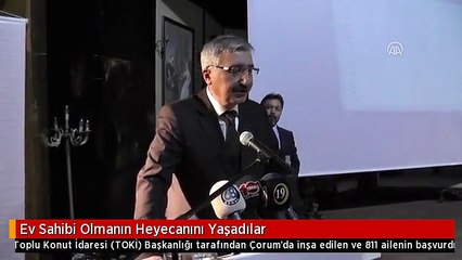 Ev Sahibi Olmanın Heyecanını Yaşadılar