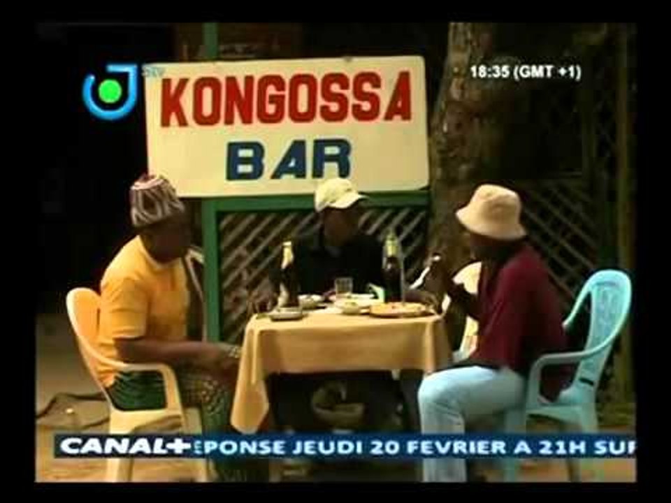 Kongossa bar - Sitcom camerounais - STV2 (Le pagne de la discorde)