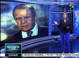 Sergei Lavrov se reúne en Moscú con opositores al gob. de Siria