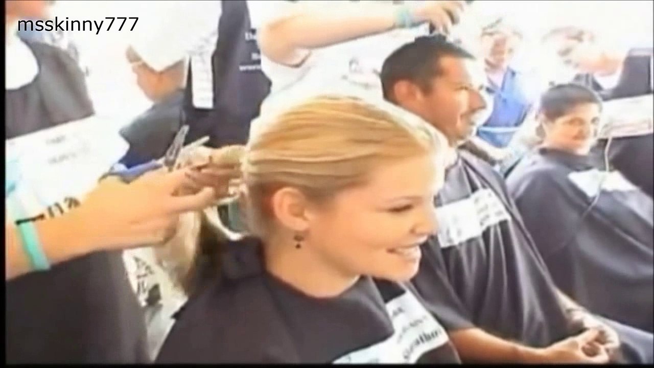 headshave woman