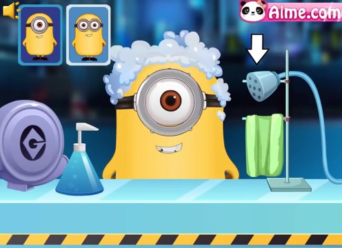 Делаем стрижку миньону! Мультик для девочек про стрижки! Детский мультик! Video For Kids!