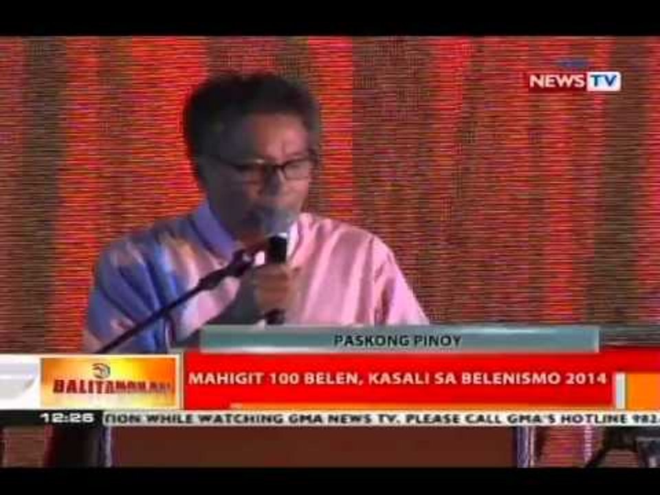 BT: Mahigit 100 belen, kasali sa Belenismo 2014