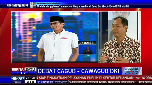 Jakarta Memilih: Debat Cagub DKI Putaran Dua #4