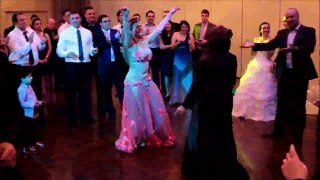 Belly Dance Show at a Wedding  in private party  on Drum Solo Performance by Cassandra Fox