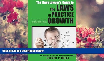 READ book The Busy Lawyer s Guide to the Laws of Practice Growth: A strategic guide for attorneys