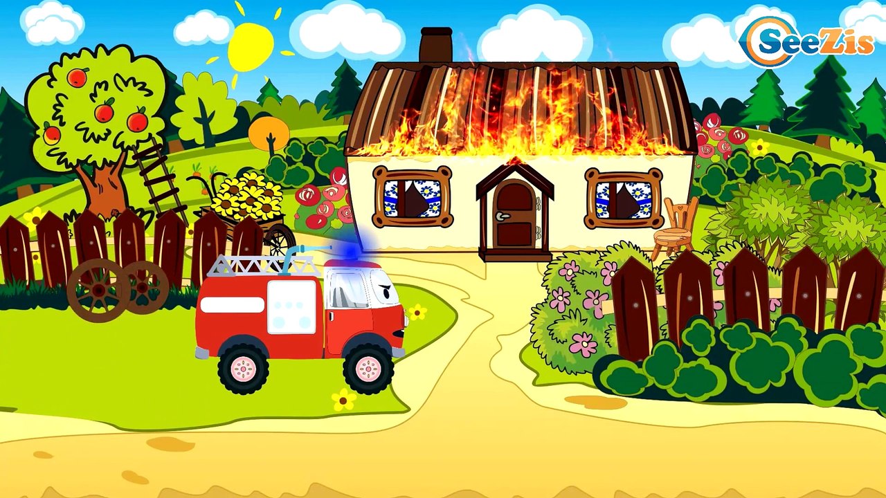 Biała Karetka pogotowia i Radiowóz | Samochodziki dla dzieci | Bajki dla dzieci po polsku