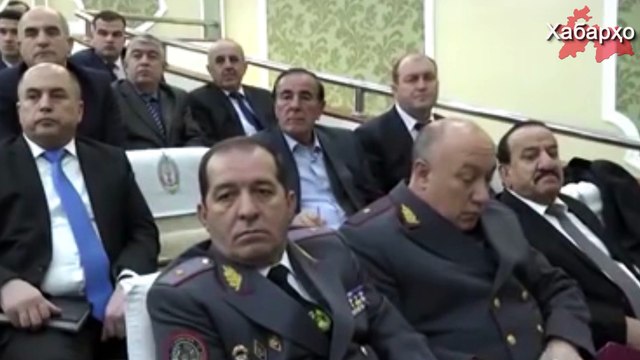 Отчет министра внутренних дел Таджикистана за 2016 год