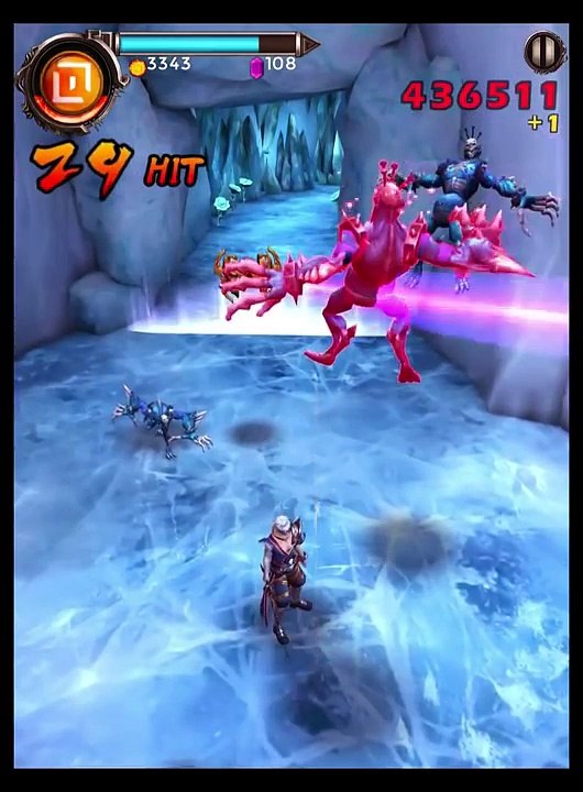 Ghost Blade - Snow Queen Zhang Bao Boss Fight - iOS - Walkthrough Gameplay Part 6