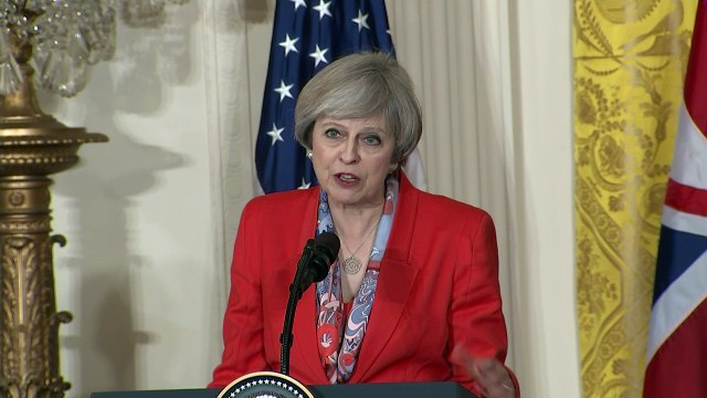 Theresa May: a trade deal with US will cement relationship