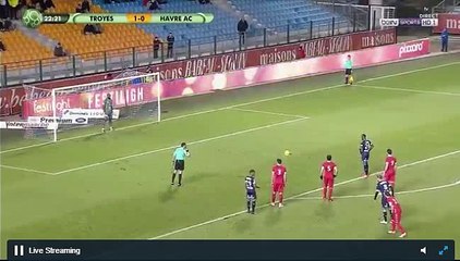 Troyes AC 2 - 0 Le Havre AC 27-01-2017