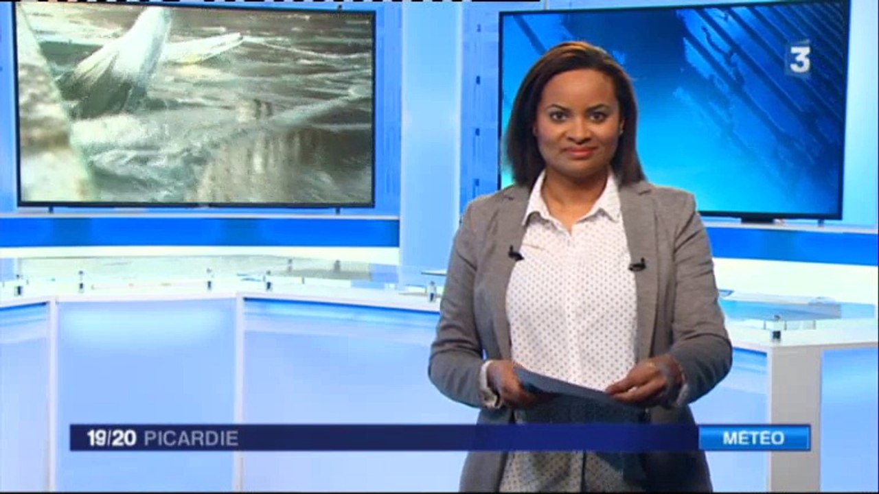 Cassage de glace sur le canal d'Abbécourt, 27 janvier 2017
