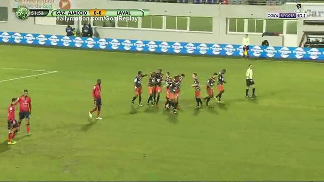 Michael Jordan N'Kololo Goal HD - GFC Ajaccio 0 - 1 Laval - 27.01.2017