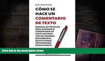 Audiobook  Como se hace un comentario de texto / How a Text Comment is Made (Spanish Edition)