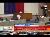 Panukalang batas ukol sa pagtataas ng tax exemption ceiling sa 13th month pay, isusumite na kay PNoy