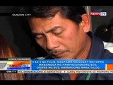 NTG: Ilang pulis, sugatan matapos mabangga ng pampasaherong bus ang kanilang sasakyan