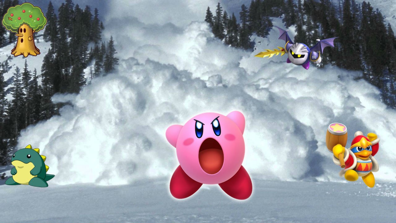 A AVALANCHE DA BOLOTA ROSA
