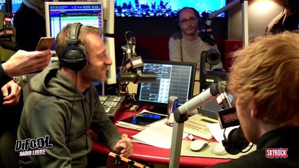 Ed Sheeran 'Shape Of You' en live dans La Radio Libre
