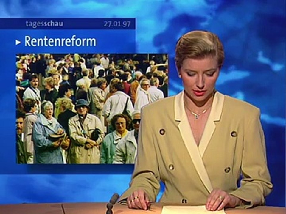 Tagesschau | 27. Januar 1997 20:00 Uhr (mit Susan Stahnke) | Das Erste