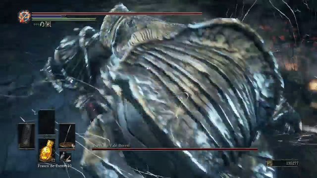 Dark Souls 3 Boss Fight - Vordt of the Boreal Valley