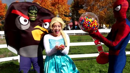 Baby Frozen Elsa vs CRYING BABY Maleficent! w/ Spiderman Joker Spidergirl Rapunzel Toys Su