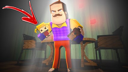 Minecraft: HELLO NEIGHBOR - O VIZINHO BRINCA DE BONECA