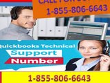 1-855-806-6643 QuickBooks Certified ProAdvisor  1-855-806-6643 ,