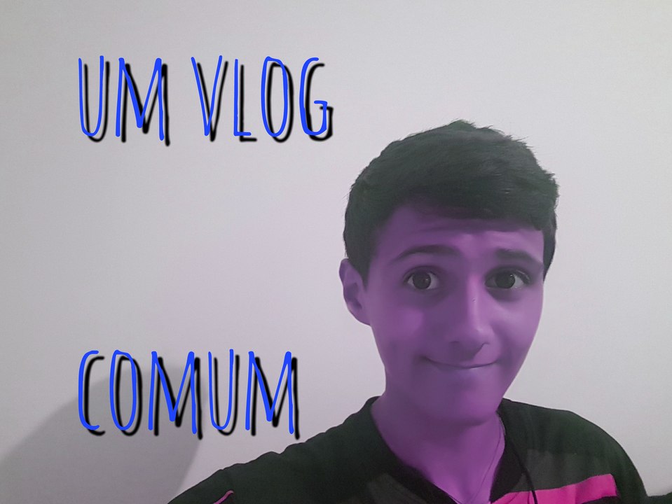 um vlog comum...