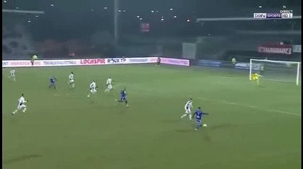 Loic Damour Goal HD - Bourg Peronnas 3-2 AC Ajaccio 27.01.2017