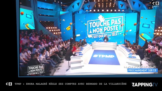TPMP : Enora Malagré règle ses comptes avec Bernard De La Villardière