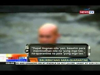 NTG: Mga naka-quarantine ng OFW, nakikiusap na sana'y pauwiin na sila