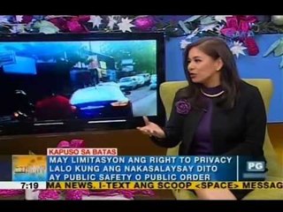 UH: Right to privacy ng sinitang motorista, nalalabag ba sa pagvi-video ng MMDA traffic constable?