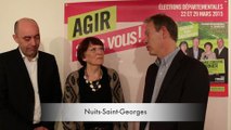 Canton de Nuits-Saint-Georges : le programme de Marie-Christine Garnier et Pierre-Alexandre...