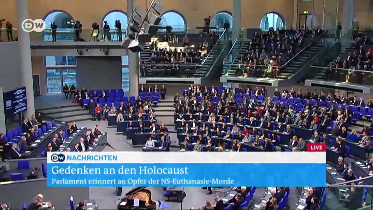 Bundestag gedenkt 'Euthanasie'-Opfer | DW Nachrichten
