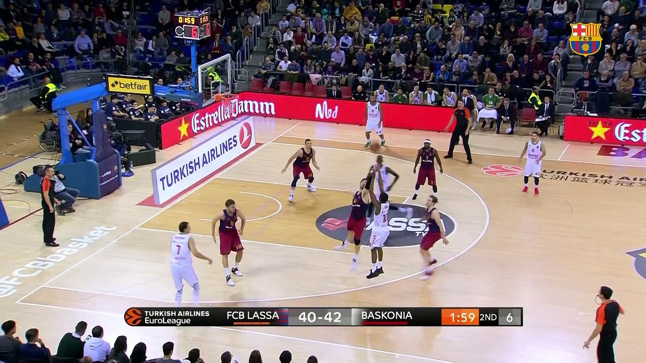 [HIGHLIGHTS] BASKET (Eurolliga): FC Barcelona Lassa – Baskonia (79-93)