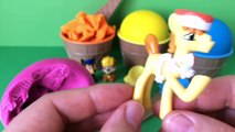 Play Doh Surprise Ice Cream Balls | Surprise Toys Paw Patrol My Little Pony Minions Dinosaur