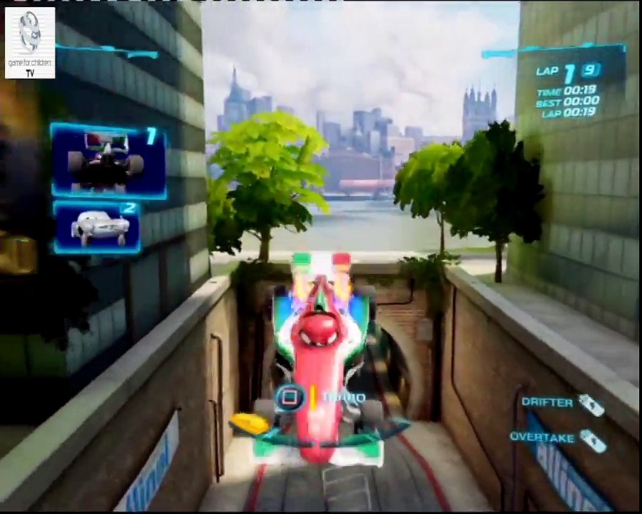 Cars 2 Game - Francesco Bernoulli - Buckingham - Disney Car Games - Eng