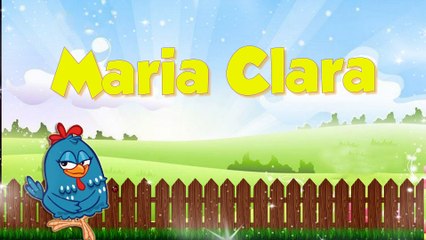 Convite Maria Clara Galinha Pintadinha