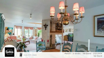 Maison - à vendre - Val-David - 23212434