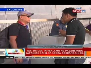 Taxi driver, inireklamo ng pasaherong Japanese dahil sa sobra-sobrang singil