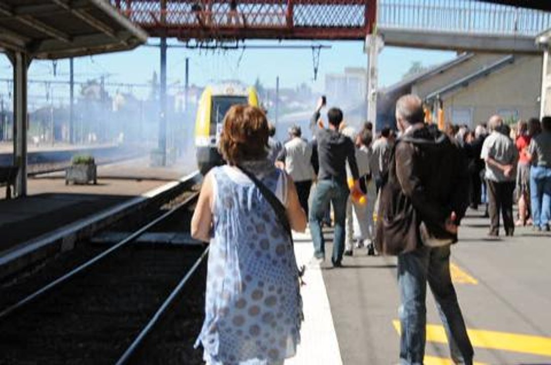 C'etait leur tout dernier train ...