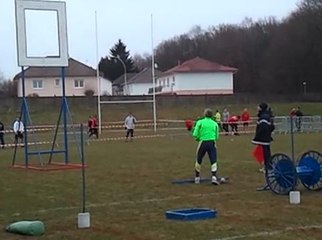 pompiers parcours sportif