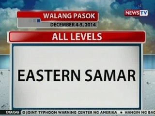 Download Video: NTG: Eastern Samar at ilan pang lugar, nagsuspinde na ng klase dahil sa Bagyong Ruby