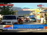 NTG: Davao region, naghanda na sa posibleng pananalasa ng Bagyong Ruby