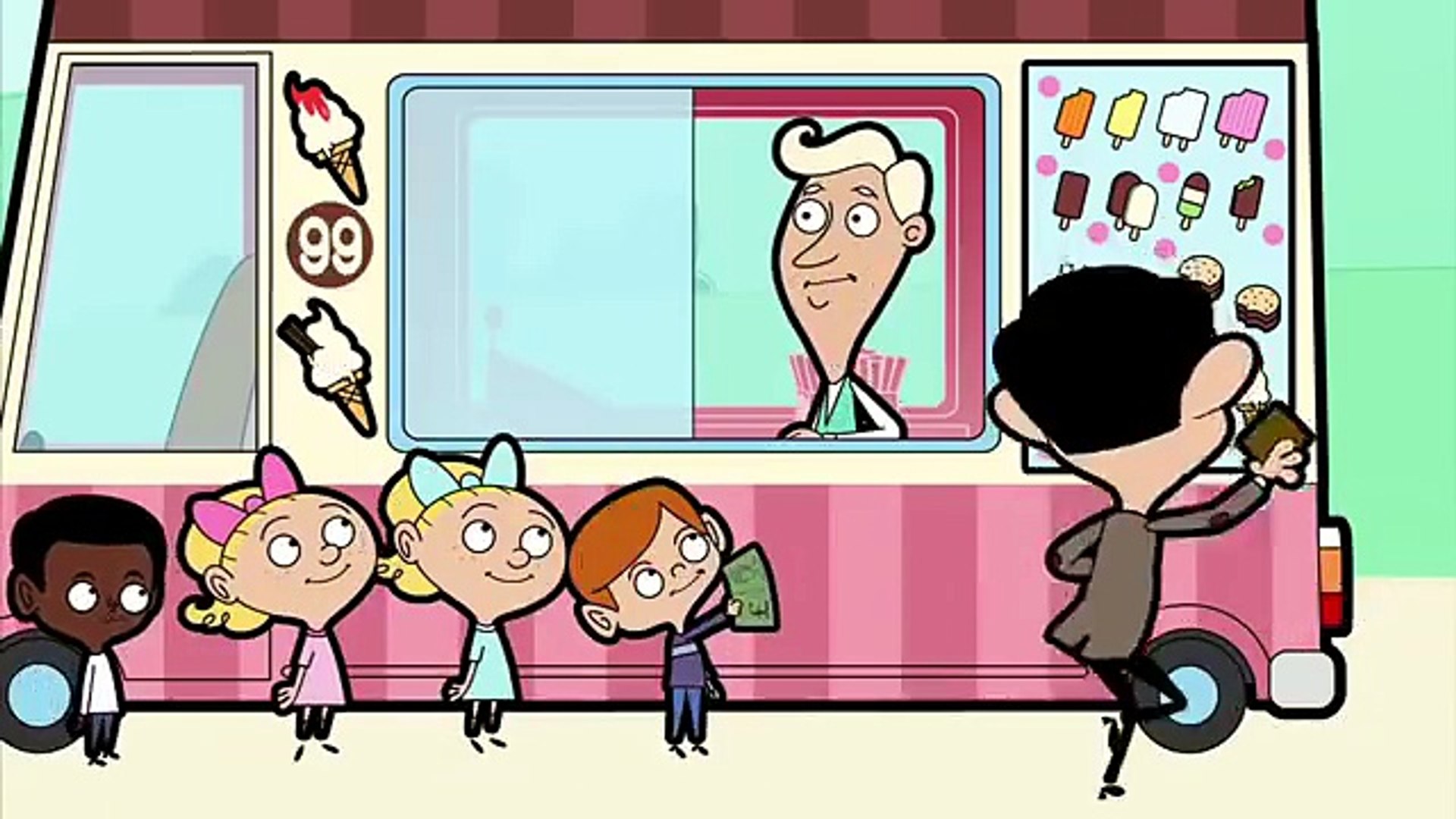  Cartoon Episodes Mr Bean sells ICE CREAM - video Dailymotion