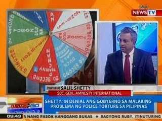 NTG: Panayam kay Salil Shetty, Amnesty International secretary general